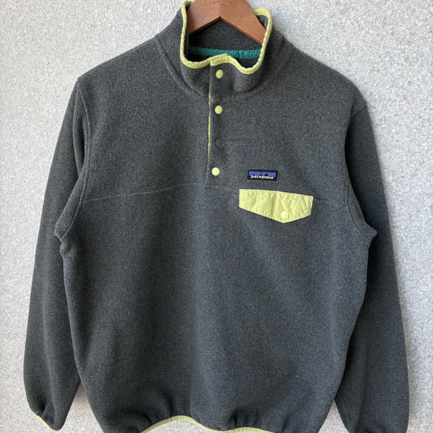 빈티지 파타고니아 신칠라 풀오버 플리스 Women L