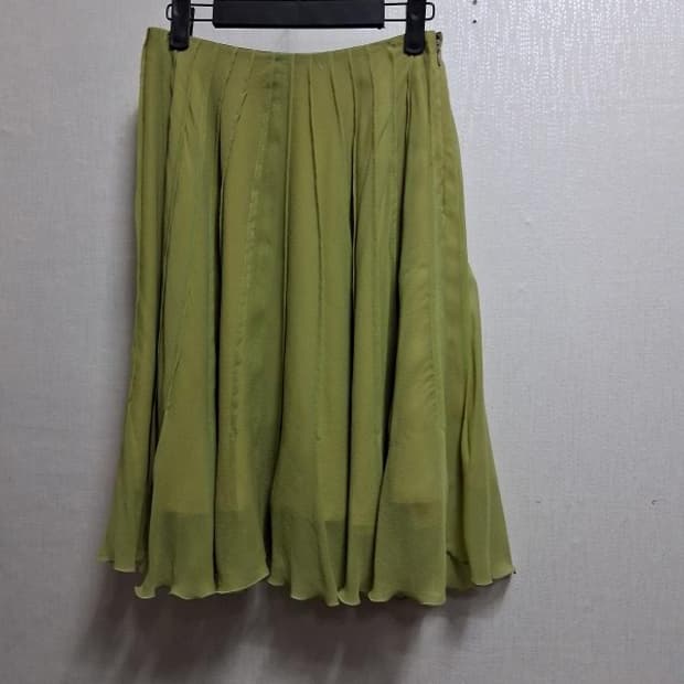 일본빈티지수입 UNSPECK 실크미디스커트 25반 