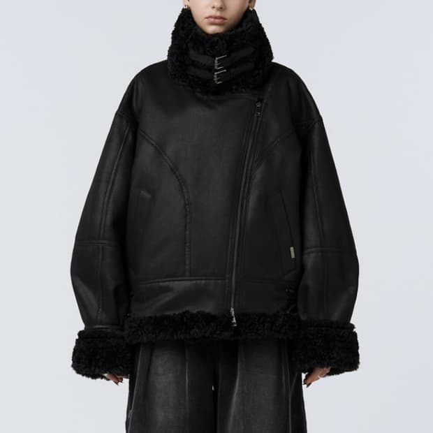 트리밍버드 빈티지시어링무스탕 판매해요