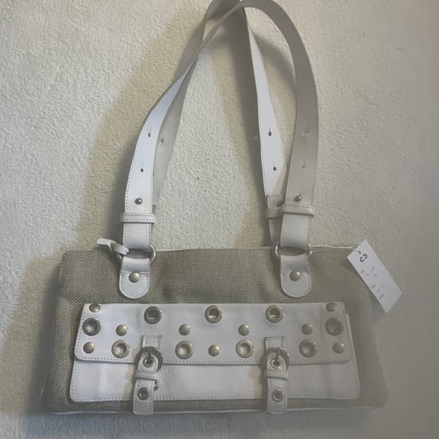 y2k 갸루 빈티지백 버클백 숄더백 made in italy