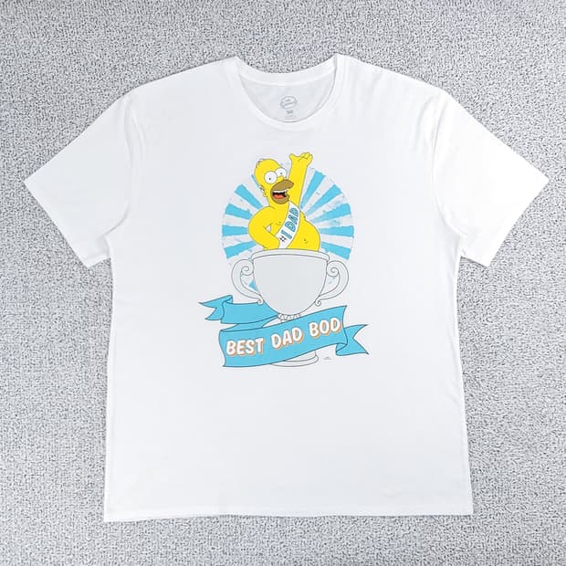 심슨 호머 반팔 티셔츠 2XL