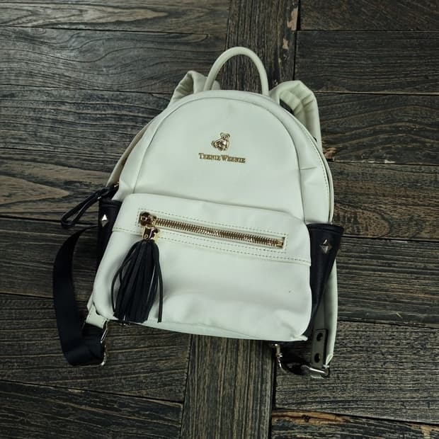 [티니위니] 곰돌이 엠블럼 스터드 미니 백팩 M18973