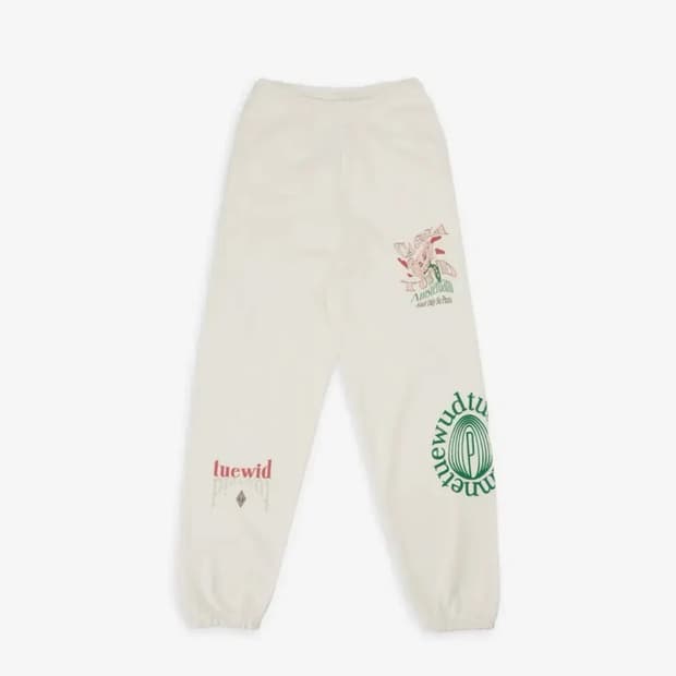 투위드 타투 팬츠