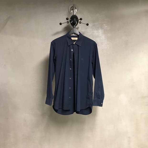 버버리 네이비 셔츠 M