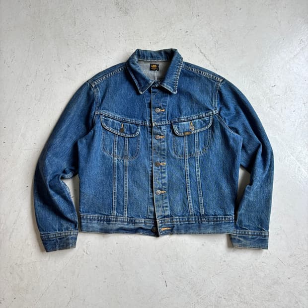90s LEE OG 빈티지 트러커 데님자켓 M