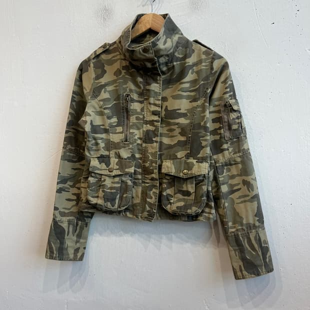 Reing Jeans JPN 카모플라쥬 자켓 우먼즈