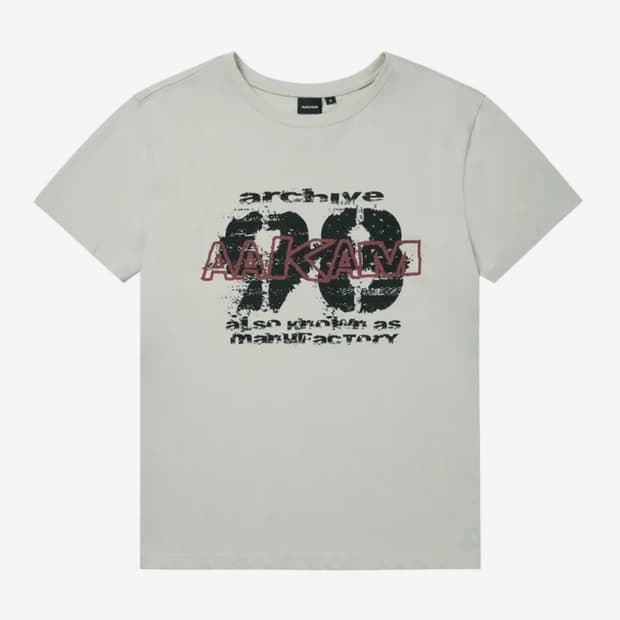 아캄 Painted 98 Half Top (Light Gray)