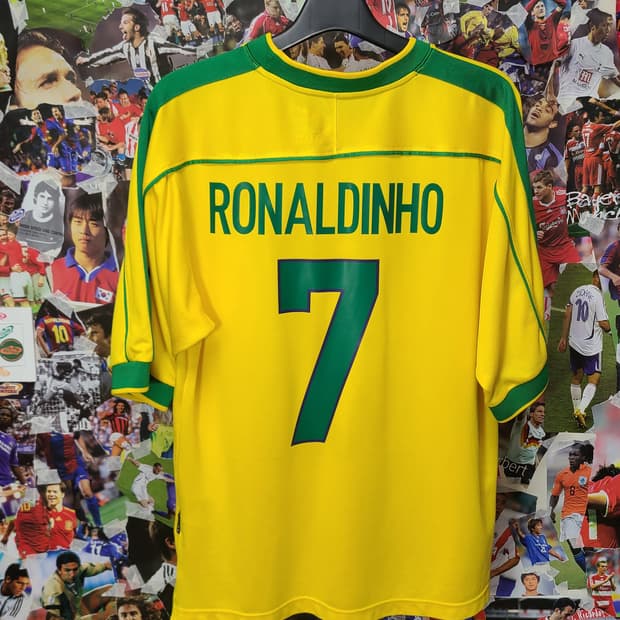 브라질 98 호나우지뉴 유니폼