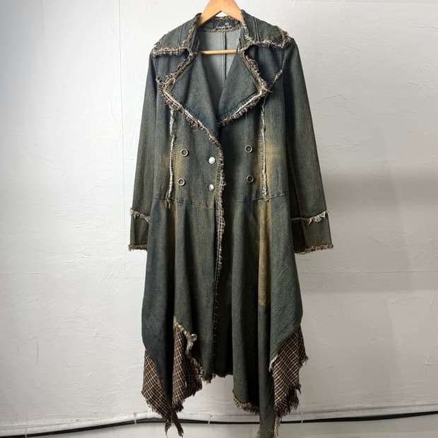 Dreamkey 컷오프 데님 코트