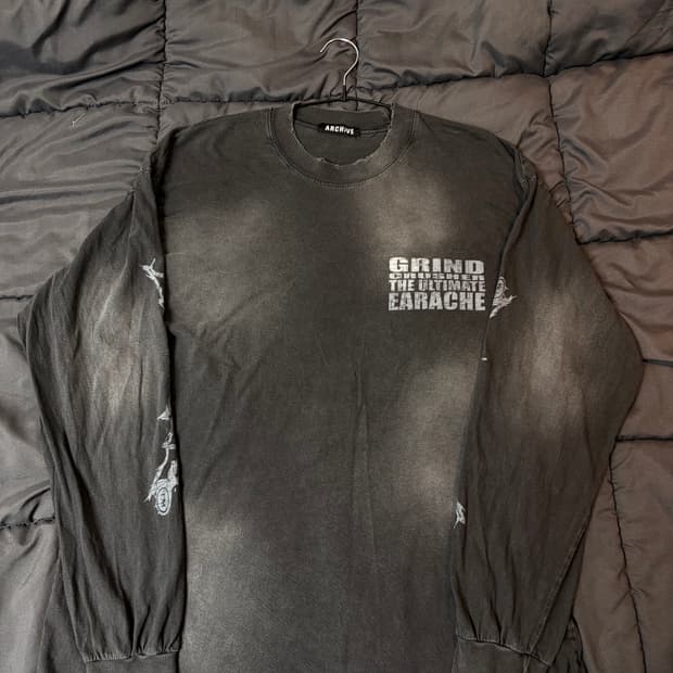 빈티지 락밴드 롱슬리브