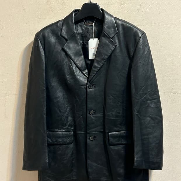 미켈란젤로 클래식 양가죽 블레이저 자켓