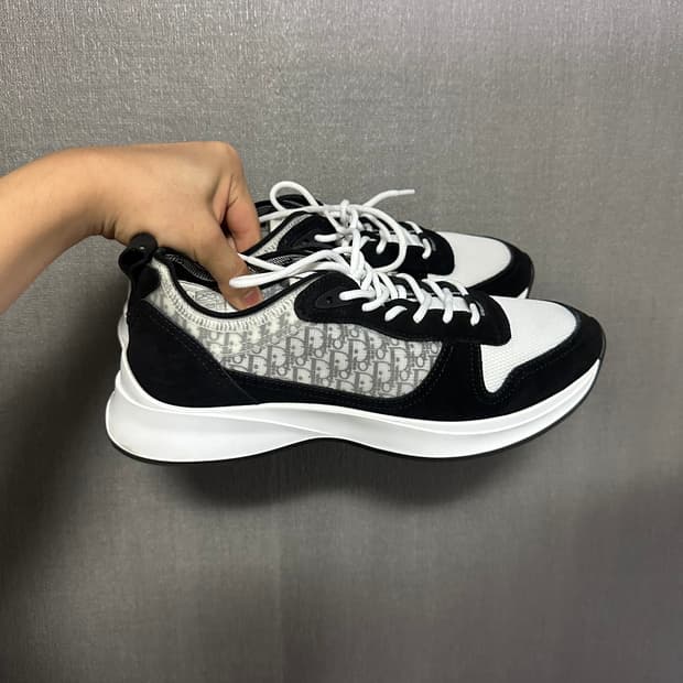 [42]디올 B25 오블리크 러너 스니커즈