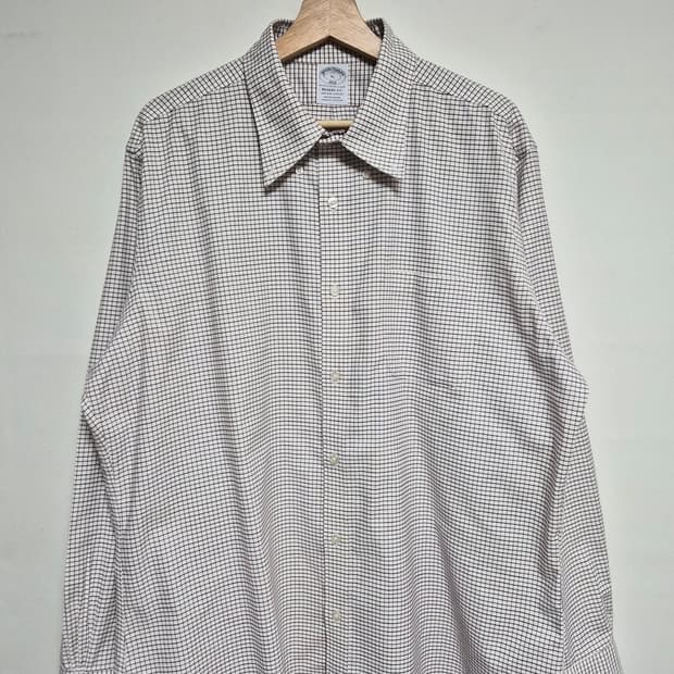 브룩스브라더스 체크 셔츠 XL사이즈 - S352