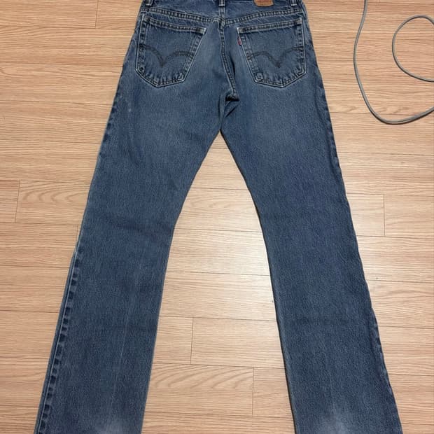 Levis 517 boot cut denim jeans 29x34