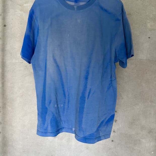HAND-FADED BLUE T-SHIRT