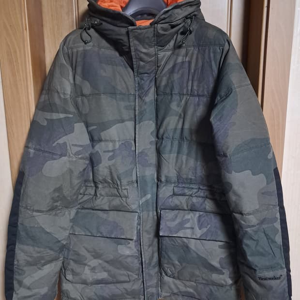 WITH B. 패딩 파카 L