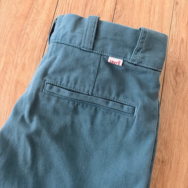 리바이스 치노 트윌탭 청녹색