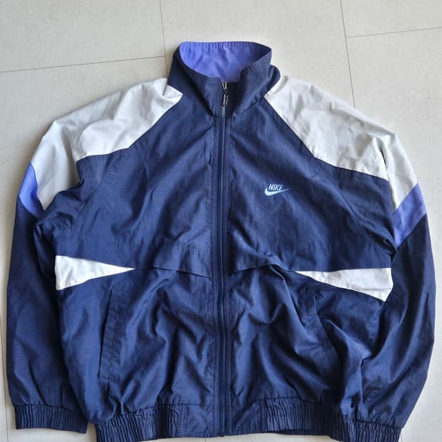 빈티지 90년대 나이키 윈드브레이커 재킷 