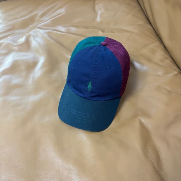 POLO BEAMS 폴로 빔즈 빔스 6패널 볼캡 모자 트리플 포니