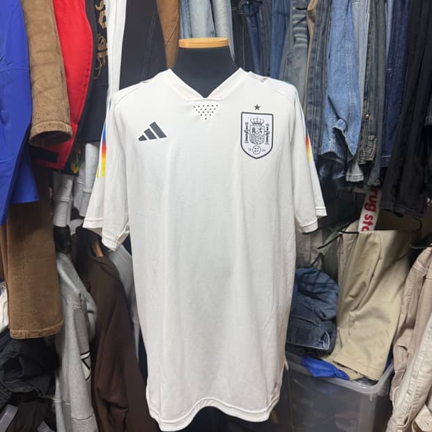 [XL] 아디다스 22 카타르 월드컵 스페인 국가대표 프리매치 유니폼