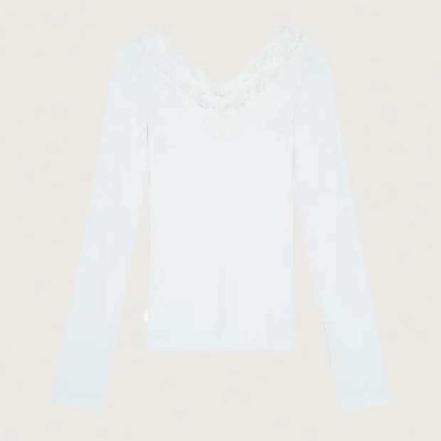 클리시어 크림도넛 롱슬리브 베이비블루