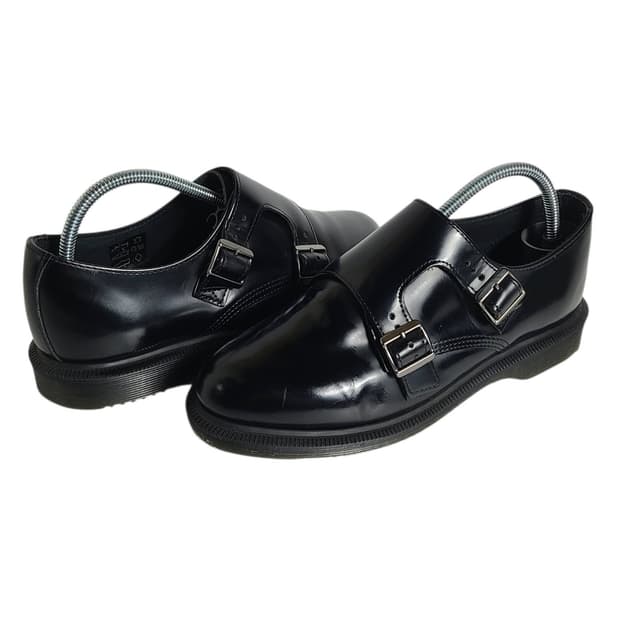 230-235) Dr.martens 닥터마틴 판도라 더블몽크 스트랩 블랙