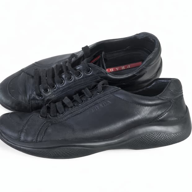 Prada sports leather sneakers UK7.5