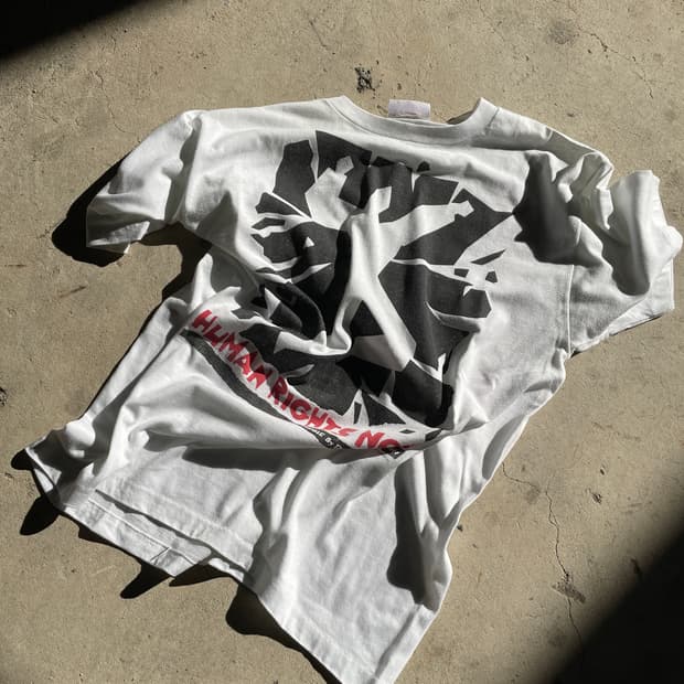 80s Reebok “Human Rights Now!” Tour T