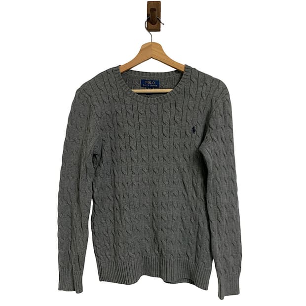 폴로 랄프로렌 코튼 케이블 니트 18-20