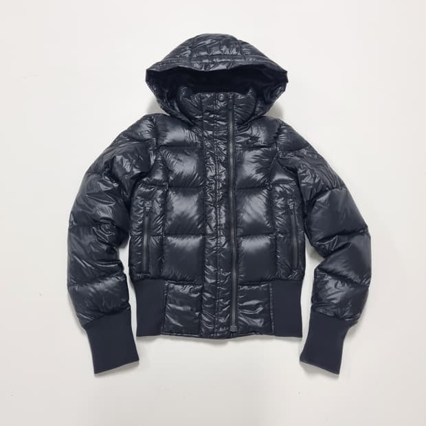 빈티지 나이키 크롭 봄버 패딩 - S