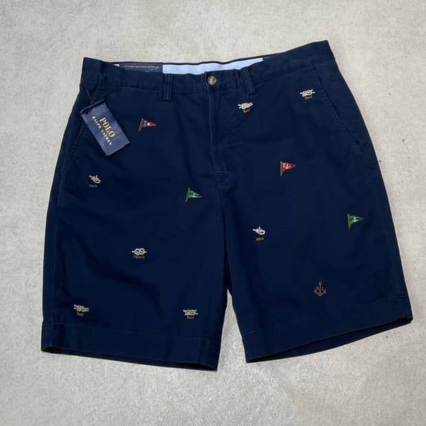 폴로 랄프로렌 멀티자수 하프팬츠 s10717