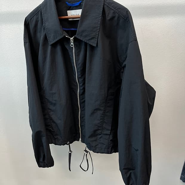 여) 구호 나일론 블루종자켓 