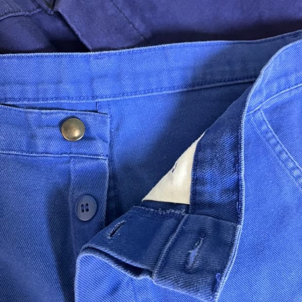 빈티지 프렌치 워크 팬츠