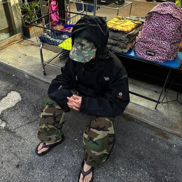 90s US Army Woodland Gore-Tex Trouser