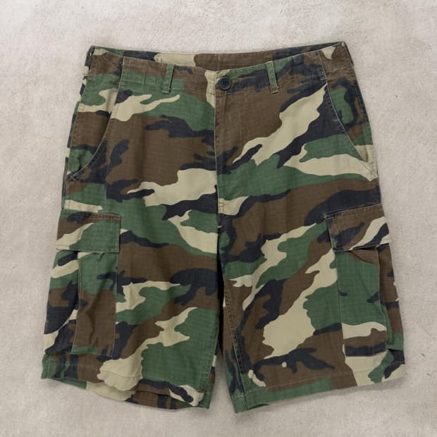 Cab Clothing 카모 카고 팬츠