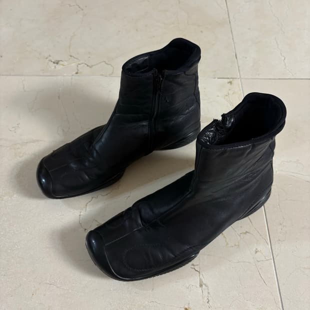Prada Sport Leather Archive Boots