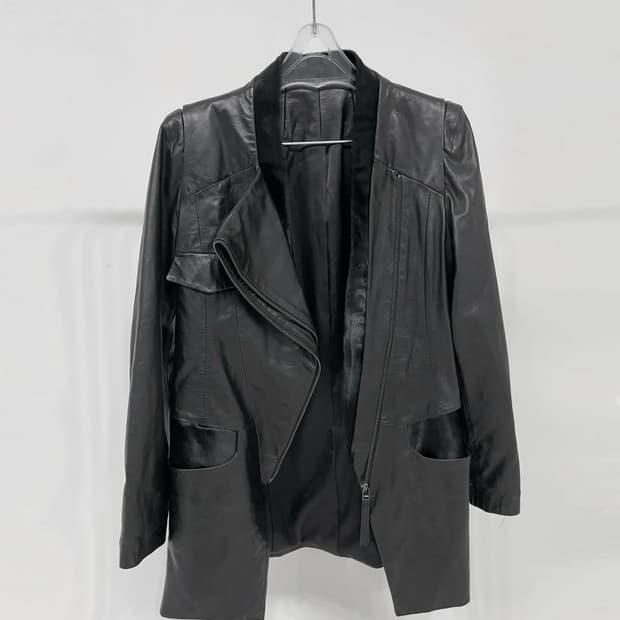 real leather jacket