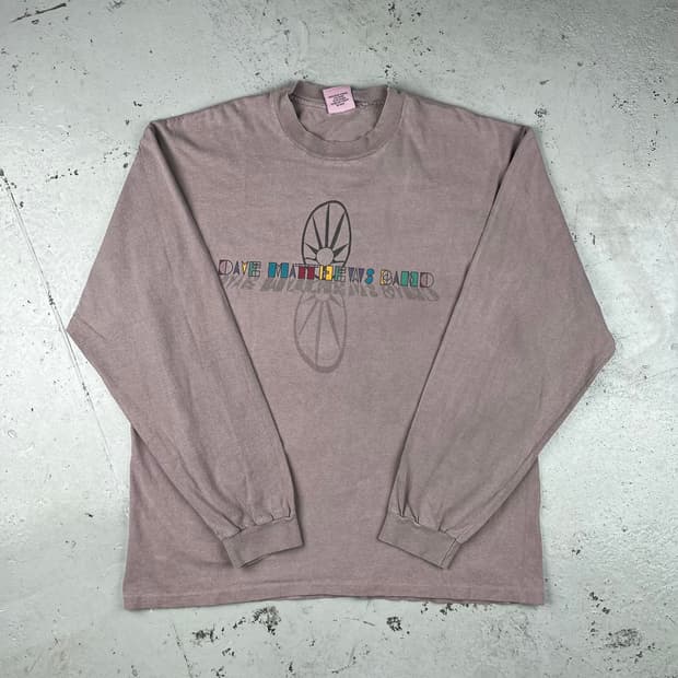 데이브 매튜스 밴드 쉐도우 로고 롱슬리브
