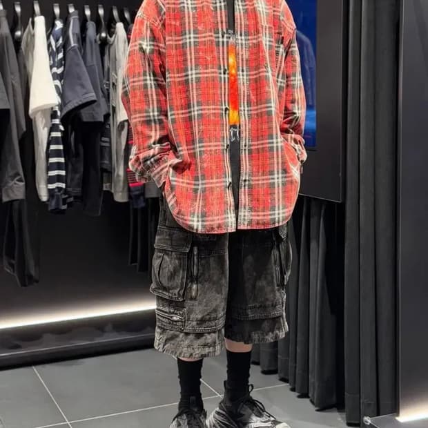 (구합니다)준지 아일랜드 맥스핏 셔츠44사이즈