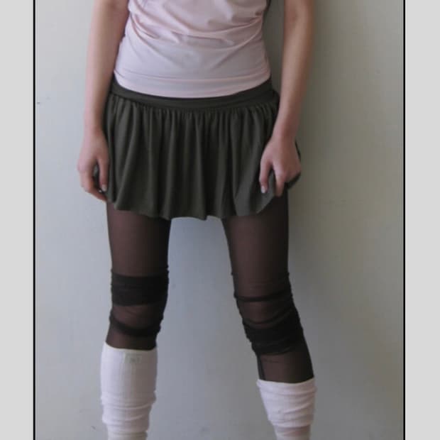 샵페어리 yuzu skirt (khaki)