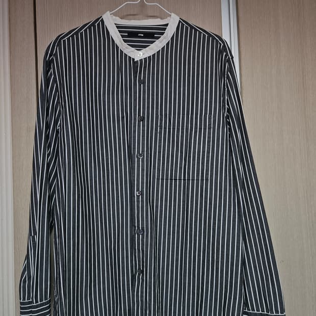 시스템옴므 차이나카라 셔츠 100
