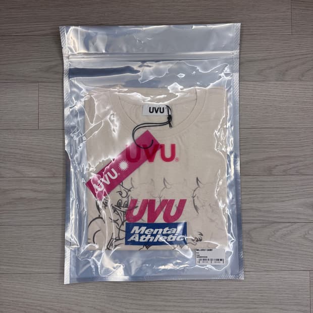 [L] UVU x mental.athletic 반팔 티셔츠 새상품