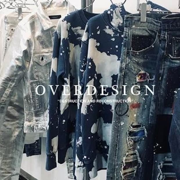 OVERDESIGN x Hardi Vague 디스트로이드 데님 팬츠 31