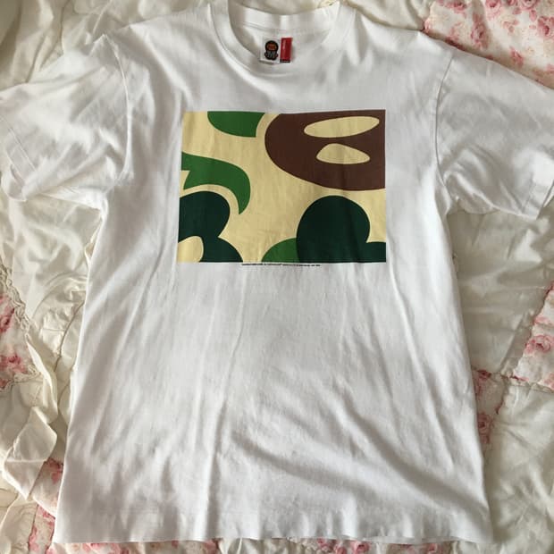 베이프 베이비 마일로 반팔 티셔츠