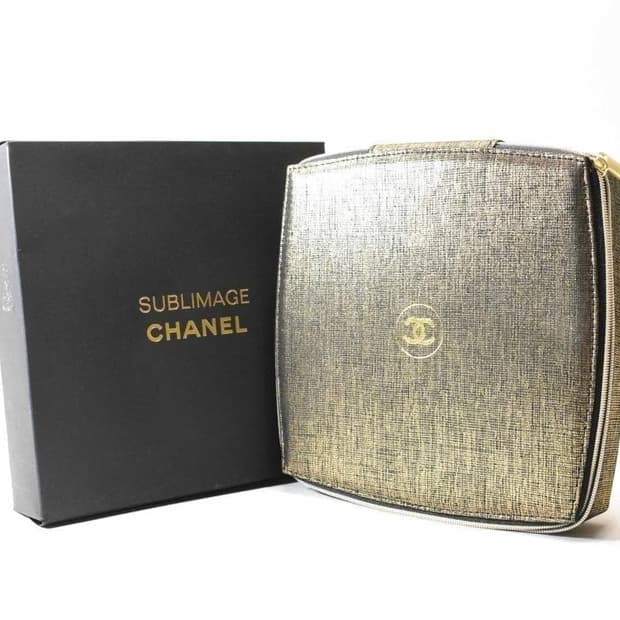 샤넬뷰티 수블리마지 골드 파우치 풀박스 기프트