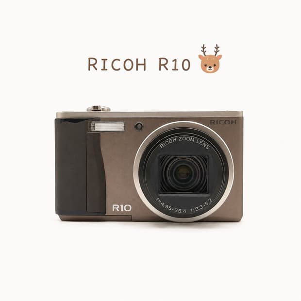 🤎ricoh R10 브라운✨ 감성 스냅에 딱 좋은 디카