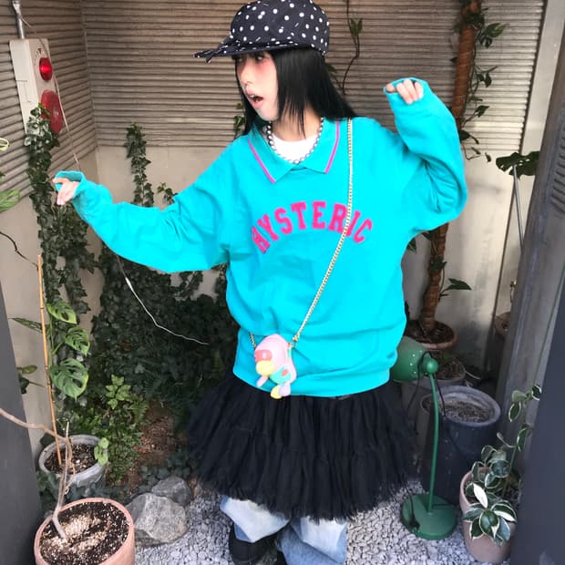 Hysteric Glamour Mint PK Sweatshirts