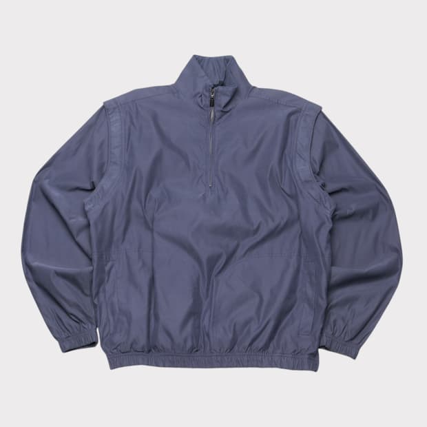 [M] 빈티지 하프집업 컨버터블 자켓