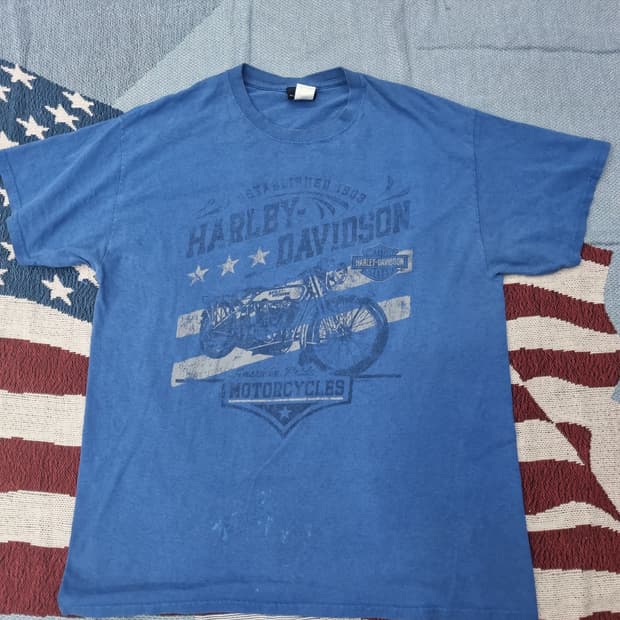 할리데이비슨 빈티지 티셔츠 (HARLEY-DAVIDSON)