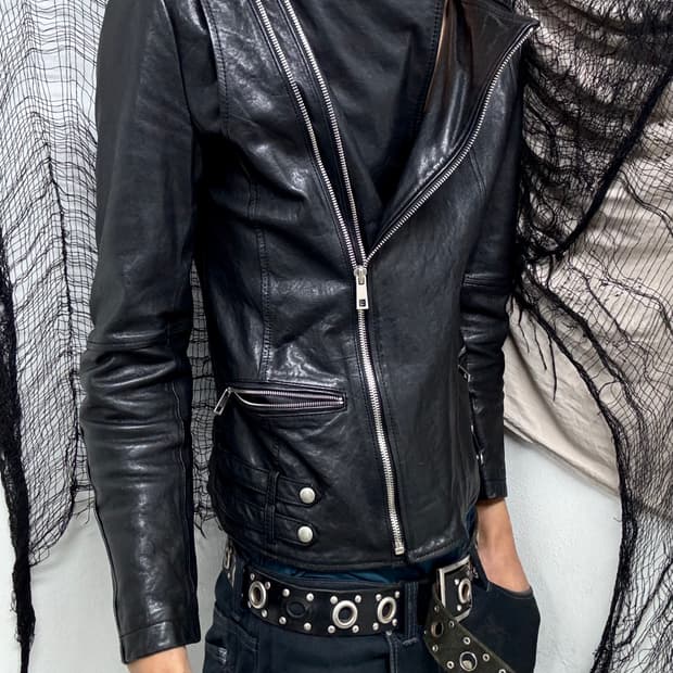 [SheepSkin] Two-Side Zippder Black Layer